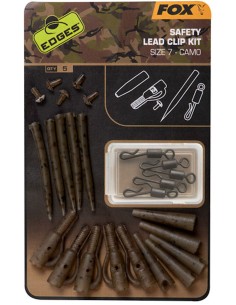 EDGES CAMO SAFETY LEAD CLIP KIT SIZE 7
