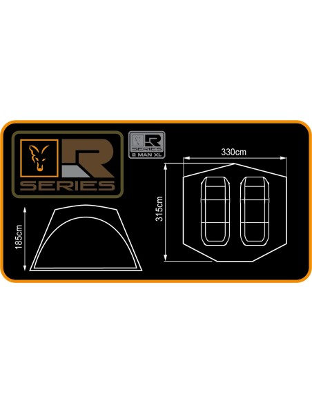 BIVVY R-SERIES 2-PERSON XL KHAKI