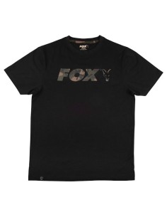 CAMISETA FOX BLACK CAMO PRINT T SHIRT (SIZE L)