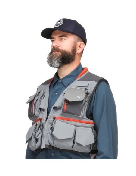 CHALECO SIMMS GUIDE VEST STEEL