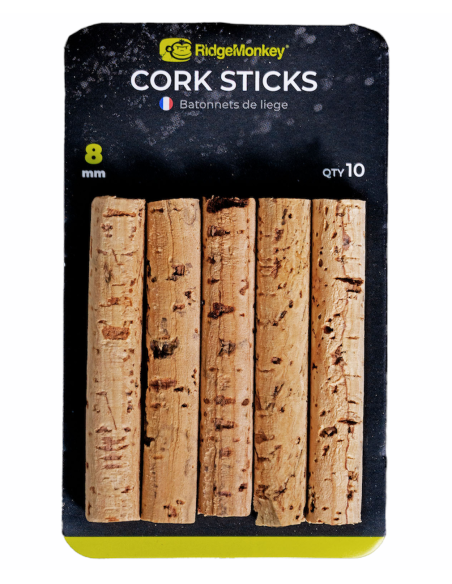 RIDGEMONKEY COMBI BAIT DRILL SPARE CORK STICKS 8MM