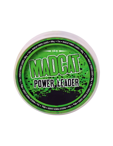 MADCAT POWER LEADER 1.30MM /130KG - 15M BROWN