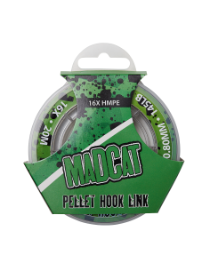 MADCAT PELLET HOOK LINK 0.80MM / 16X 20M - 65KG BROWN