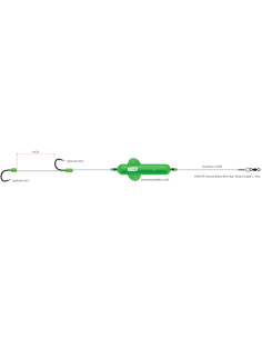 BAJO MADCAT SCREAMING BASIC RIVER RIG WORM & SQUID 160CM... 2