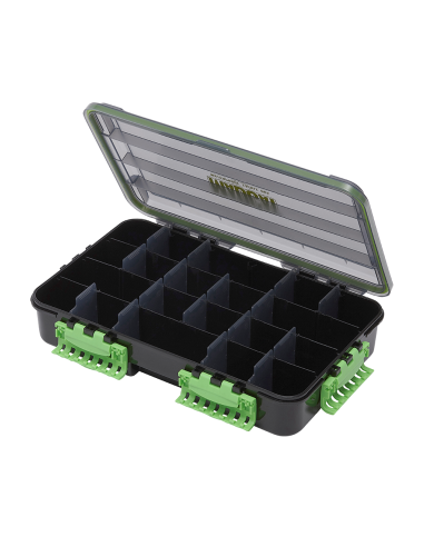 CAJA MADCAT TACKLE BOX 4 COMPARTIMENTOS 35X22X8CM