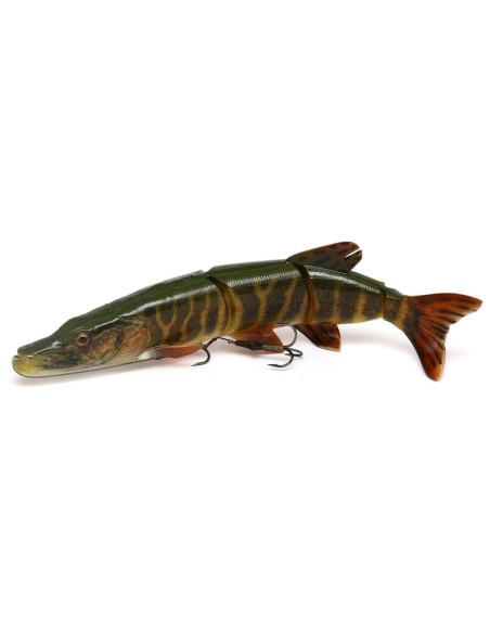 SAVAGE GEAR 4D PIKE SHAD 25CM - 105G / 01 STRIPED PIKE