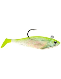 STORM WILDEYE SWIM SHAD CHARTREUSE SILVER 11CM - 25G PACK 3