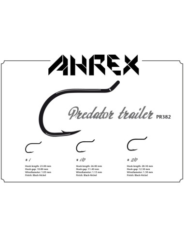 ANZUELO AHREX TRAILER HOOK PR382