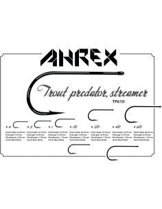 ANZUELO AHREX TROUT PREDATOR STREAMER PR610 2
