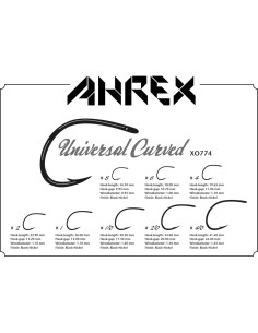 ANZUELO AHREX UNIVERSAL CURVED X0774 2