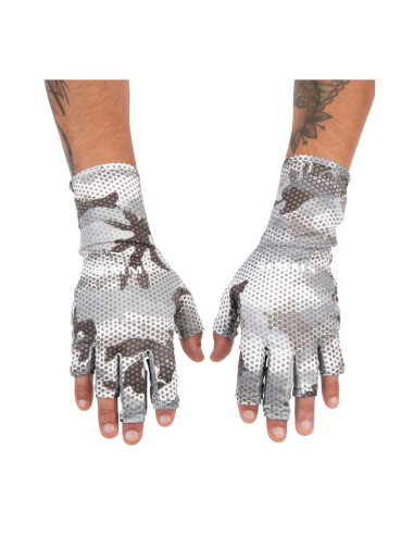 GUANTES SIMMS BUGSTOPPER SUNGLOVE HEX FLO CAMO...