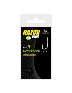 CARP SPIRIT RAZOR POINT LONG SHANK 8 2
