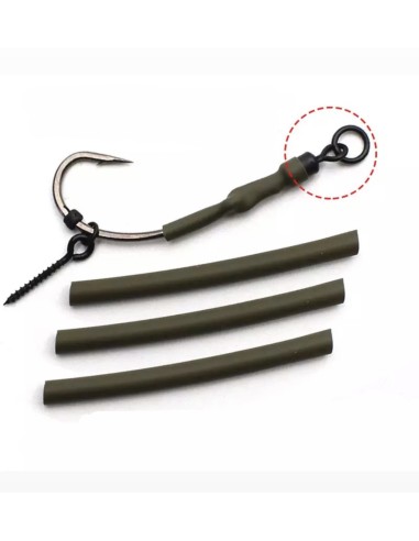 MIKADO SHRINK TUBE DARK GREEN 2.8x1.7MM