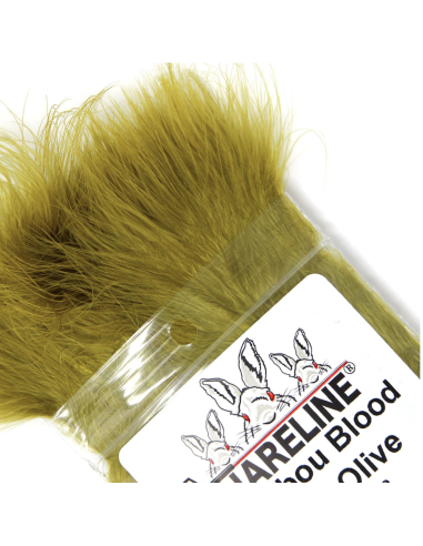 PLUMA MARABOU HARELINE BLOOD QUILLS