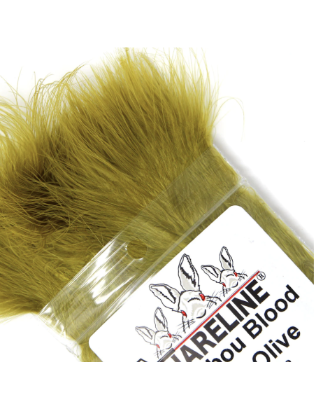PLUMA MARABOU HARELINE BLOOD QUILLS