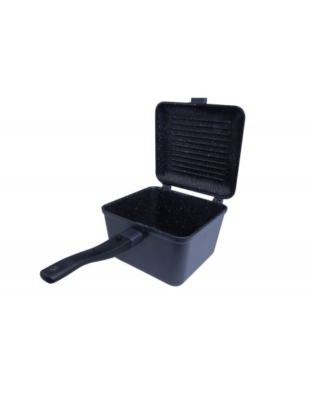 RIDGEMONKEY CONNECT DEEP PAN & GRIDDLE XL GRANITE EDITION