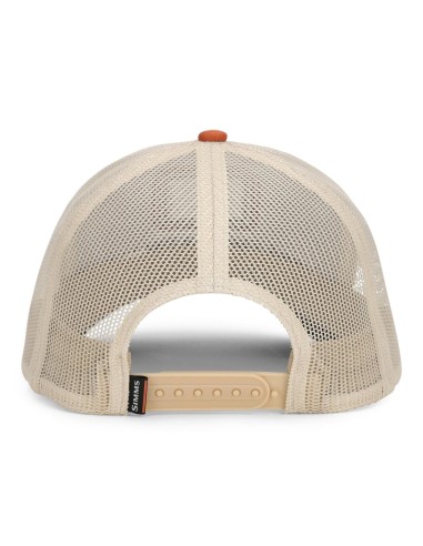 GORRA SIMMS ORANGE REJILLA