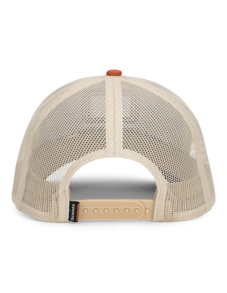 GORRA SIMMS ORANGE REJILLA