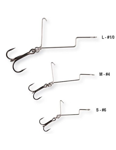SAVAGE GEAR OFFSET TREBLE HOOKS