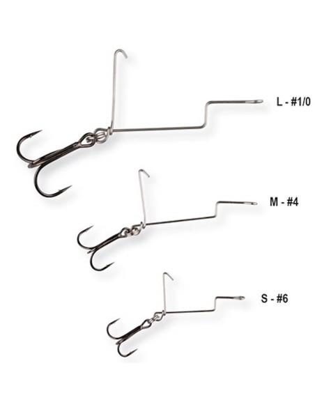 SAVAGE GEAR OFFSET TREBLE HOOKS
