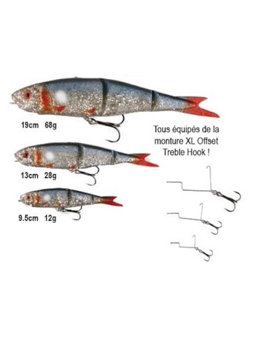 SAVAGE GEAR OFFSET TREBLE HOOKS