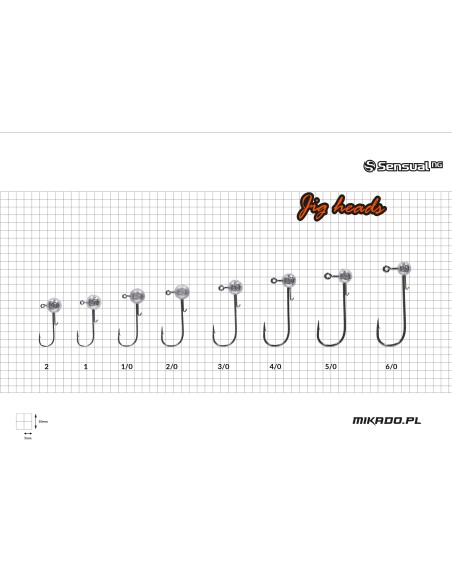 JIG PLOMADO MIKADO 2/0 14gr