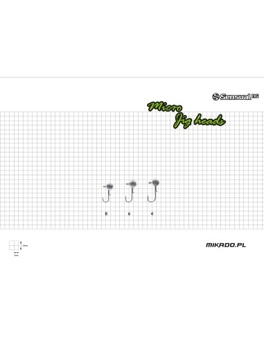 MICRO JIG HEAD MIKADO 8