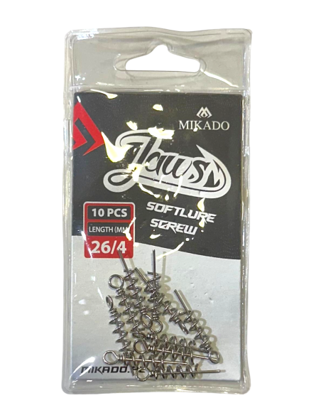 SCREW FOR SOFT LURES MIKADO JAWS 26mm/7mm