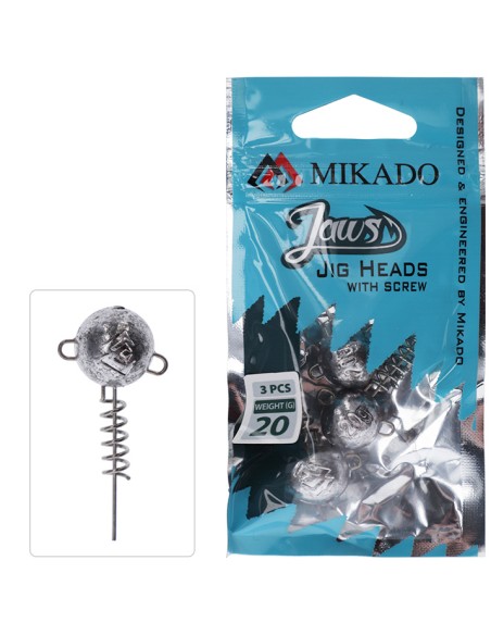 LEAD HEAD - JAWS WITH SCREW 20g