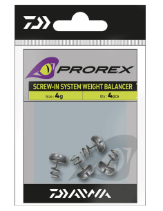 DAIWA PROREX SCREW-IN WEIGHT BALANCER 8gr