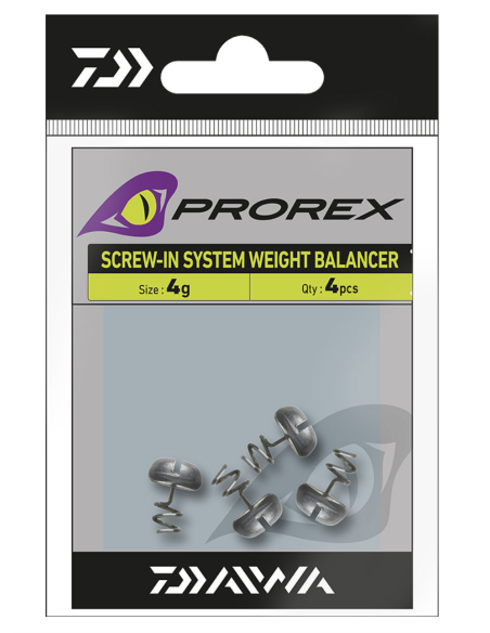 DAIWA PROREX SCREW-IN WEIGHT BALANCER 8gr