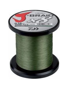 TRENZADO DAIWA J-BRAID X8 DARK GREEN 0.51MM GRANEL