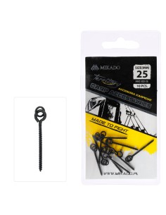 MIKADO SCREW FOR BOILIES WITH OVAL RING 25mm