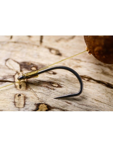 MONOFILAMENTO CARP SPIRIT RIGA-MORTIS SUPER STIFF-CHOD HOOKLINK 20LB GREEN