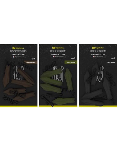 CLIPS PLOMO RIDGEMONKEY CONNEXION UNI LEAD CLIP...
