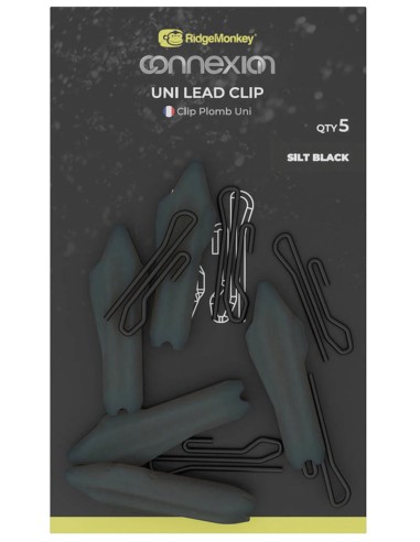 CLIPS PLOMO RIDGEMONKEY CONNEXION UNI LEAD CLIP...