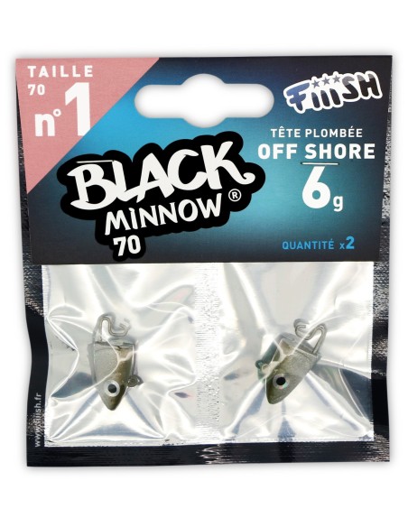 CABEZA BLACK MINNOW 70 OFFSHORE 6G KHAKI - X2