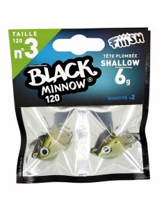 CABEZA BLACK MINNOW 120 SHALLOW 6G KHAKI - X2