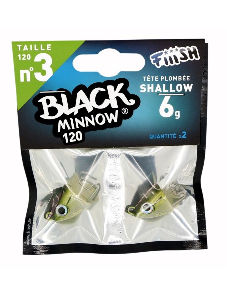 CABEZA BLACK MINNOW 120 SHALLOW 6G KHAKI - X2