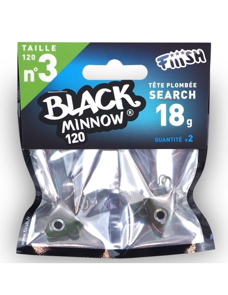 CABEZA BLACK MINNOW 120 SHORE 18G KHAKI - X2