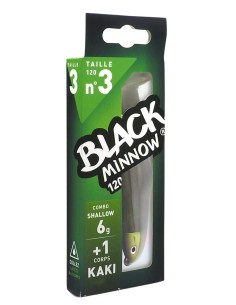 COMBO BLACK MINNOW 120 SHALLOW 6G - KHAKI 2