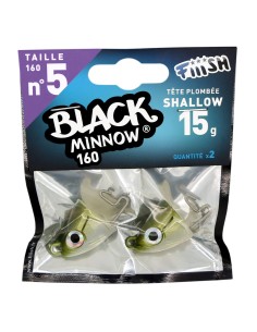 CABEZA BLACK MINNOW 160 SHALLOW 15G KHAKI - X2