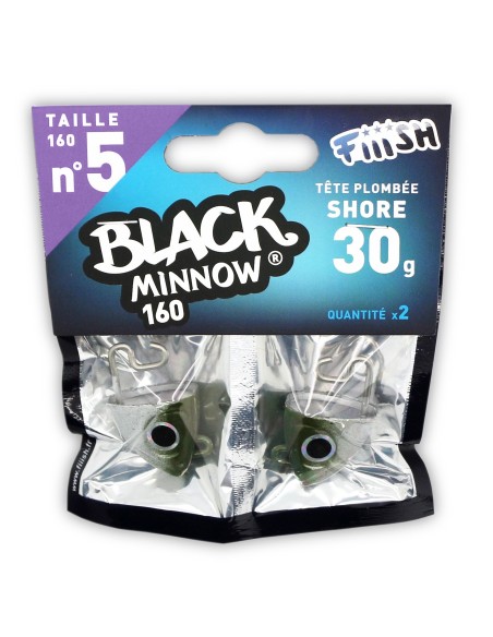 CABEZA BLACK MINNOW 160 SHORE 30G KHAKI - X2