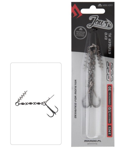 ARNES MIKADO JAWS EVO STINGER XL 1/0