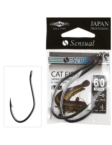 ANZUELO MIKADO  SENSUAL CATFISH Nº 4/0