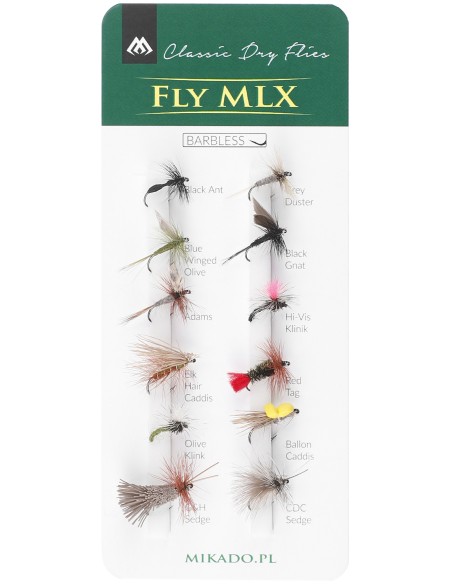 SET 12 MOSCAS MIKADO SIN MUERTE