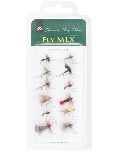 SET 12 MOSCAS MIKADO SIN MUERTE