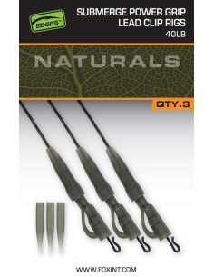 FOX EDGES™ NATURALS SUBMERGE POWER GRIP LEAD CLIP LEADERS