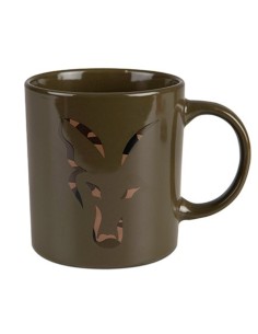 TAZA FOX CERAMICA GREEN & CAMO HEAD MUG 2