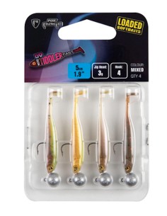 VINILOS FOX RAGE ULTRA UV MICRO TIDDLER FAST LOADED LURE...